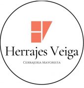Logo de Herrajes Veiga, especialistas en cerraduras y herrajes de calidad y seguridad